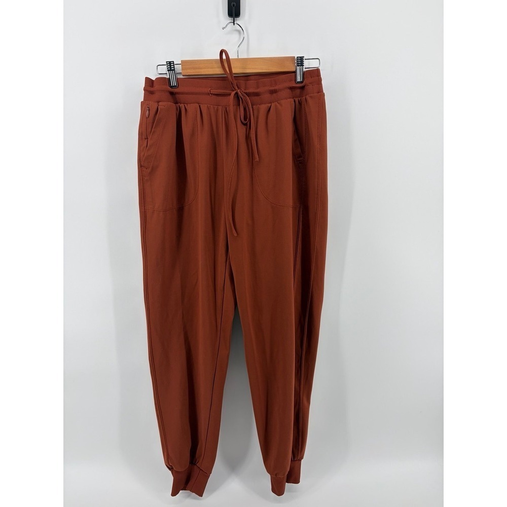 Rachel Zoe, Jogger Pants, Rust Orange,‎ Drawstring, Lounge Pants, Women's Medium
